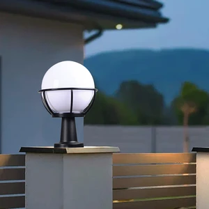 Home Garden Pathway Courtyard Post Decorative Outdoor Electric Landscaping High Class Pillar Lights