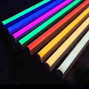 T5 T8 RGB Colorful Tube Green Red Blue Integrated LED Tube Light