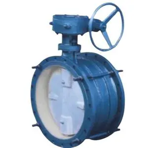China Factory Direct Worm Gear Flange Butterfly Valve - Body material: Cast Iron with Full EPDM Soft Seal | Industrial Valves
