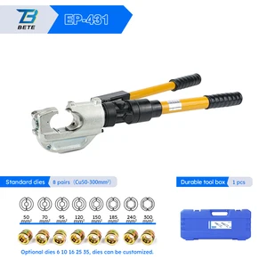 EP-431 Manual Hydraulic Crimping Tool 12t 700bar C-jaw Hydraulic Crimping Tool for Cu50-300mm²