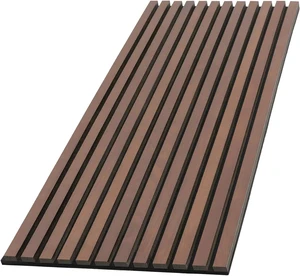 For Modern Natural Acoustic Wall Panels Oak Acoustic Ceiling Panels MDF Solid Wood Soundproof Eco-Friendly Apartment Decor