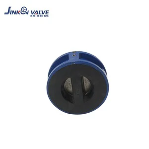 Zero Leakage Check Valve Stainless Steel CF8M Dual Plate Design Ductile Iron Body with EPDM for High Pressure Corrosive Media