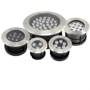 Waterproof Ip67 Stainless Steel Outdoor Floor Recessed Deck Lighting Stair Step Lamp Led Underground Lamps Garden Inground