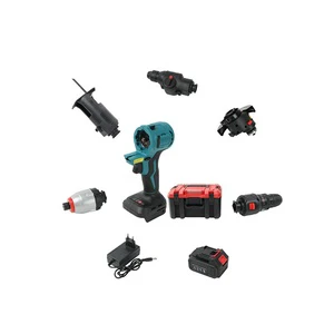 All-In-One Power Tools Set Combo Multi Function Electrical Tools Set Battery Powered Brushless Power Tool Set