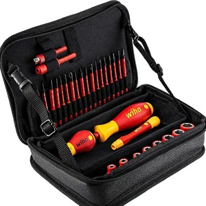German for SlimVario Electrical Insulated 31-Piece Multi-Function Bag Screwdriver Set Model 43,465 Imported