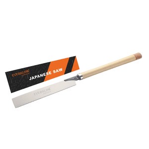 Japanese Pull Saw Hand Saw 10.5 Inch Kataba Single Edge Sharp Blade For Woodworking Plumbing DIY With Rattan Grip Fine Teeth