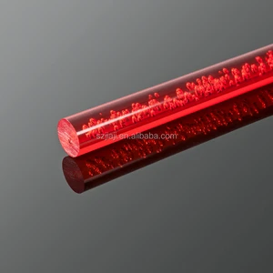 Clear and Colored LED Light Acrylic Rods and Tube