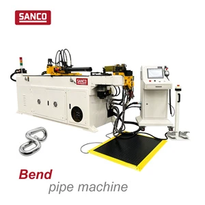 CNC Mandrel Tube Bending Machine for Sanitary Dairy Brewery Food Milk Beer Line Hygienic 304 316L Stainless Steel Pipe Bender