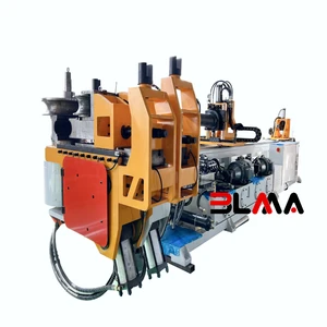 CNC Controlled Hydraulic Pipe Bending Machine For Exhaust Pipes - Automatic Mandrel Tube Bender Industrial Grade