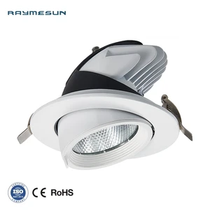 Elephant Trimless Gu10 Frame Anti-glare Frame Commercial Dimmable Australia ul Led Cob Downlight Dim Adjust Spotlight Adjustable