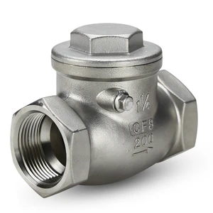 White Plastic Check Valve With Flanged Ends And Top Handle For Fluid Control Applications