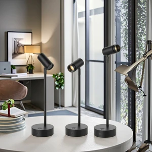 Modern Simple Portable Wireless Charging Adjustable Desk Lamp Touch Control LED Rechargeable with Color Temperature Adjustment