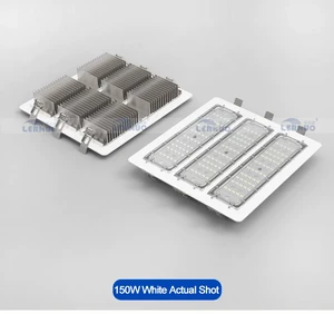 Modular Recessed LED Linear Tunnel Light 50W 100W 150W IP65 Waterproof Industrial Outdoor Flood Lighting