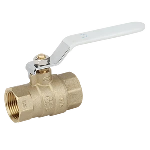 Economic Compact Design Lead-Free Brass Female Threaded Ball Valve Manual Power For Water Media Customizable OEM Support