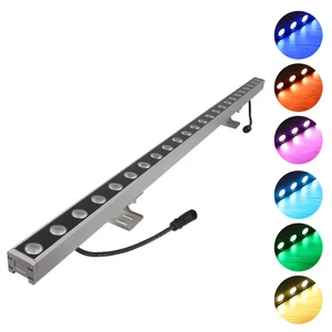 Wholesale Price RGB LED Wall Washer Light Aluminum 18W 24W 36W Outdoor Waterproof for Building & Bridge IP66 Rating Landscape