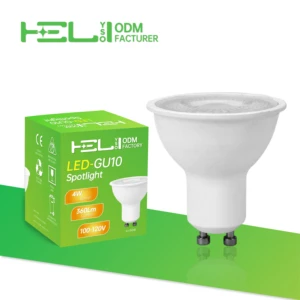 Modern LED GU10 Spotlight 3000-10000K 100-120V AC for Home Hotel Office Recessed Lighting, Jiangxi Supplier