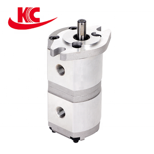 Factory direct sales hydraulic gear pump 2 stage double acting hydraulic pump hydraulic oil pumps for machine