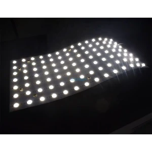 Dimmable Led Flexible Panel Sheet Back Light Smd 2835 98leds with 170 Lens for Sign Cabinets Ultra Backlight Panel Led Sheet