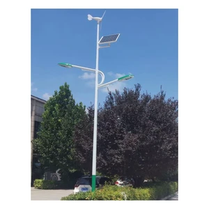 Wind and Solar Hybrid Street Lamp System High Quality Outdoor IP66 Aluminum 150W LED Street Lights