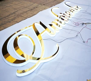Shopping Wall Led Light 3d Backlit Logo Sign Led Backlit Letters Outdoor Large 3d Backlit Sign