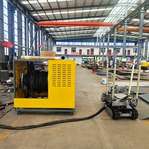 Small Waterproof Dredging Robot Submarine IP68 Remote Control Crawler Tracked Underwater Vehicle