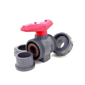 Manual PVC Ball Valve for Water, Chemical, and Industrial Piping