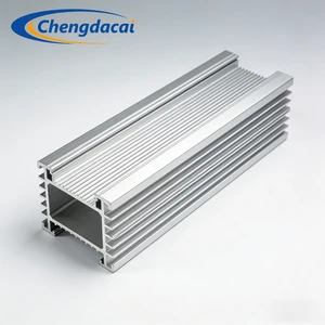 Advanced LED Profile Light Cooling Structure With Precision Aluminum Extruded Technology High Power Lamps Extruded Heat Sink