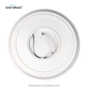 Smart LED Ceiling Light Round Three Color Temperatures Adjustable Modern for Bedroom Living Room Home