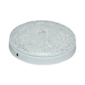Surface Mounted LED Panel Light SMD2835 Rated Modern Design Crystal Cover Indoor Use