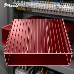 Aluminum Heat Sink Extrusion Factory Direct Supply Custom Extruded Heatsink 6063 Alloy T5 Precision CNC Machining OEM ODM
