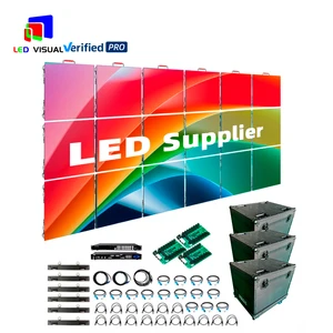 Indoor/Outdoor 500x500/1000mm Stage Background LED Video Wall Seamless Splicing Rental Display Screens P2.6 P2.9 P3.9 P4.81