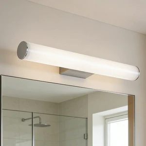 LED Bathroom Vanity Light IP44 Waterproof 5CCT Dimmable Custom Europe Design Iron Wall Mounted LED Mirror Lamp for Hotel Home