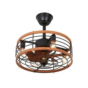 Factory Direct Supply E26 Ceiling Fans Fan Light Reverse Function Suspended Ceiling Fan Light