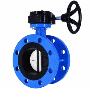 Factory Supply Manual Flange Type butterfly Valve