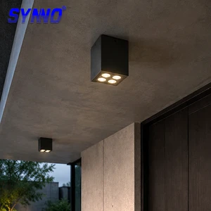 Rectangular Surface Mounted Square LED Spot Light Aluminium 8W 10W Grille Light Waterproof IP65 Outdoor Ceiling Down Spotlight