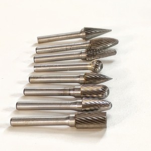 Tungsten Steel Carbide Burrs Set Customizable Rotary Files Tool Kit for Woodworking Grinding & Sculpting 55HRC OEM/ODM Support