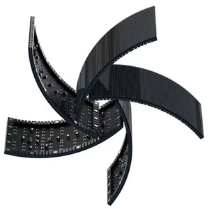 Hot Sale Advertising Flexible Led Screens Slim Flexible Curve Indoor Led Panel Screen Module
