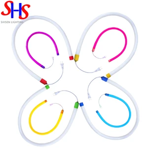 Flexible T8 Led Tube Light Blending Colorful Red pink Green Blue Yellow RGB IP65 Waterproof T8 Led Tube Lights Thailand