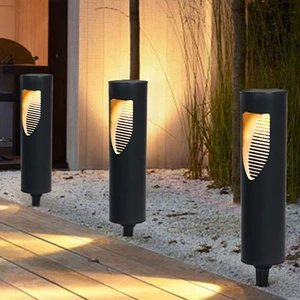 Solar Lawn Lamp Waterproof LED Garden Lawn Lights Outdoor Solar Energy Lighting Landscape Lighting for Pathway Patio Yard Lamp