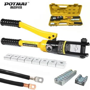 YQK-120 Hydraulic Crimping Tool Easy to Operate Hydraulic Wire Crimping Tool Kit for Wire Rope Battery Cable Ends Ring Terminals