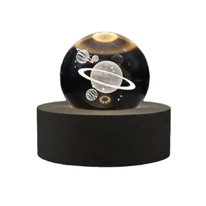 Starry Sky Night Light Small Space Lamp Made of Crystal Switch Control Access