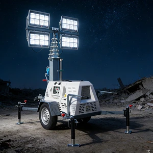 Low Price Multi Angle Adjustment Strong Power Tower Beacon Light Construction Light Tower Generator Light Towers