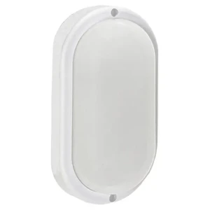 Optonica 2802 Outdoor LED Ceiling Light 8W 600lm 4500K IP54 Oval Design with 4500K Color Temperature for Indoor Outdoor Use