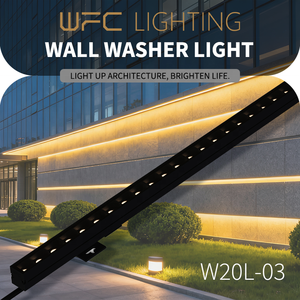 12W/15W/18W LED Wall Washer Outdoor IP66 Building Washer Three-Sided Anti-Glare Wall Washers