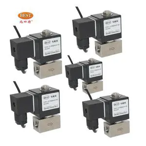 Factory Price Z351 High Pressure Base 2 Way CE Certified 12V/24V DC 220V/110V AC Mini Solenoid Valve