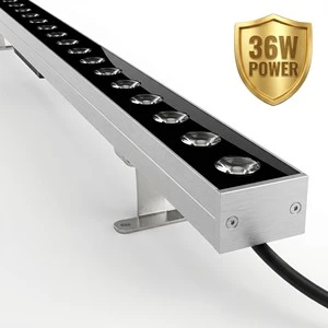LED Wall Washer Bar Outdoor IP67 RGBW DMX512 36W Linear Light Bar For Building Facade Architectural Lighting