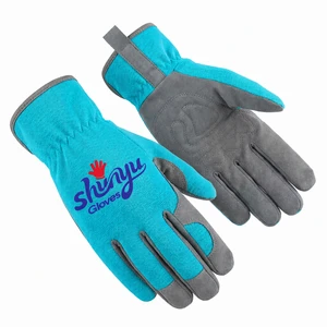 Premium Knitted Highly Breathable Back Hand Gloves Thumb Joint Extra Thickened Anti-Slip Protective Gardening Gloves