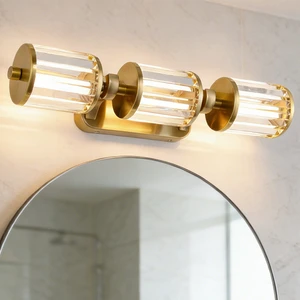 New Design American Postmodern Design Home Crystal Lighting Indoor Modern Led Wall Sconce Lamp For Bedroom Living Room Bathroom