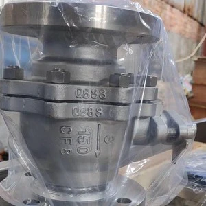 Anti-Static Durable Anti-Corrosion Stainless Steel Ball Valve CF8M For Explosive Environments Static Dissipative Fire Safe Wall