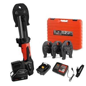 HZT-25 Portable Electric BatteryHydraulic Copper Pipe Crimping ToolsTH V15182228U16,20,25,32pex,multilayer,other Plastic Pipes
